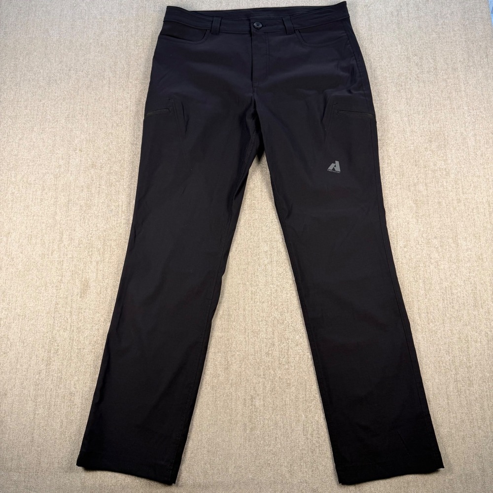 Eddie Bauer First Ascent Pants Womens 14 Black Hiking Technical Outdoor